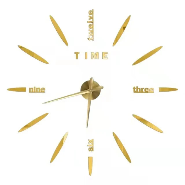 3D DIY Luminous Wall Clock