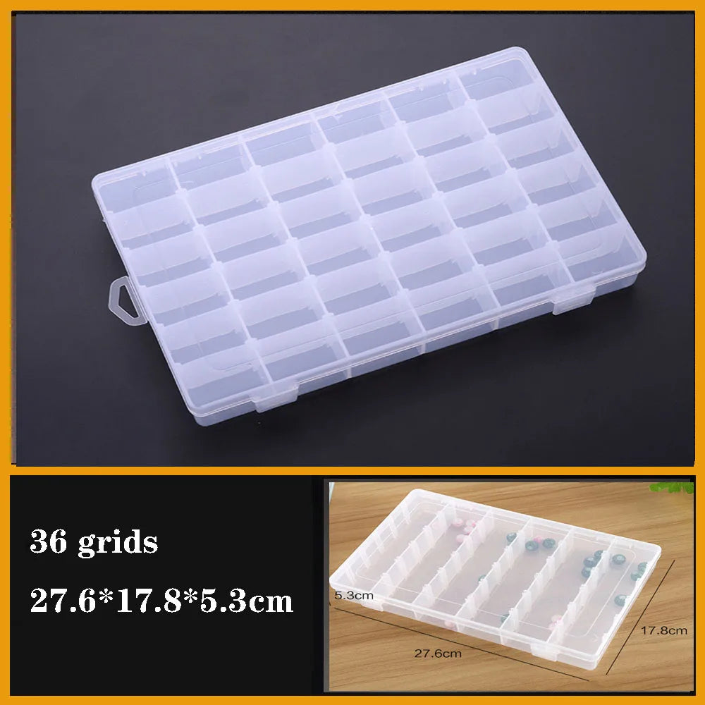 Clear Organizer Box for Jewelry & Tools
