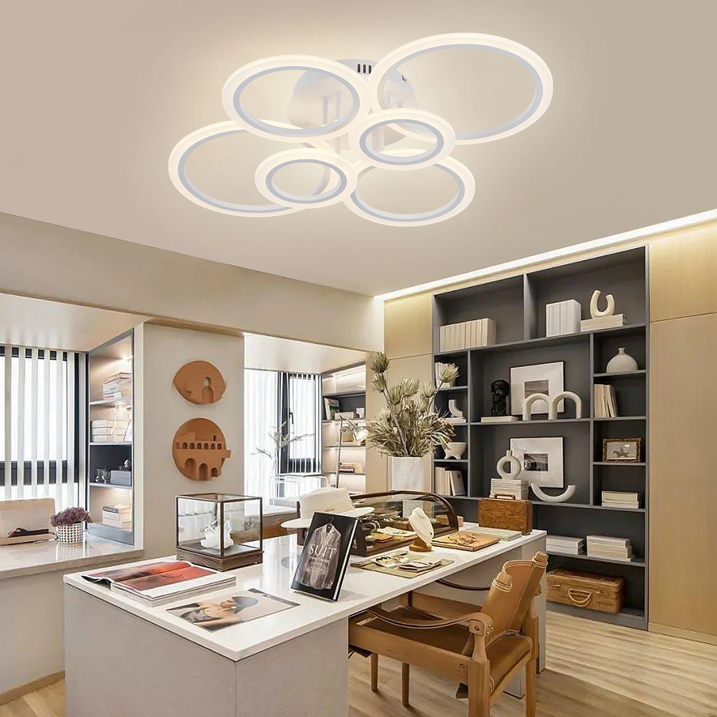 LED Ring Ceiling Pendant Light