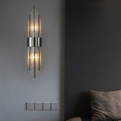 Luxury Gold LED Wall Sconce Lamp