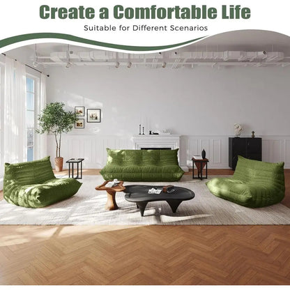 Oversized Memory Foam Bean Bag Chair – Green