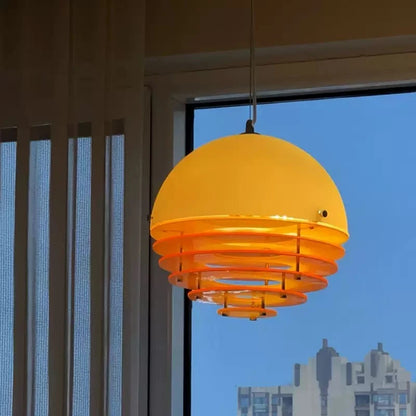 Nordic Sunset Orange Pendant Lamp