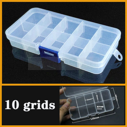 Clear Organizer Box for Jewelry & Tools