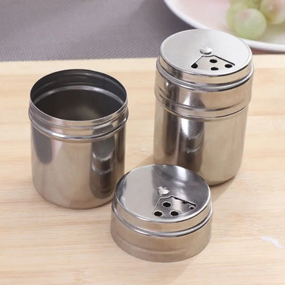 Multi-purpose Seasoning Jar Salt Sugar Bottle Rotating