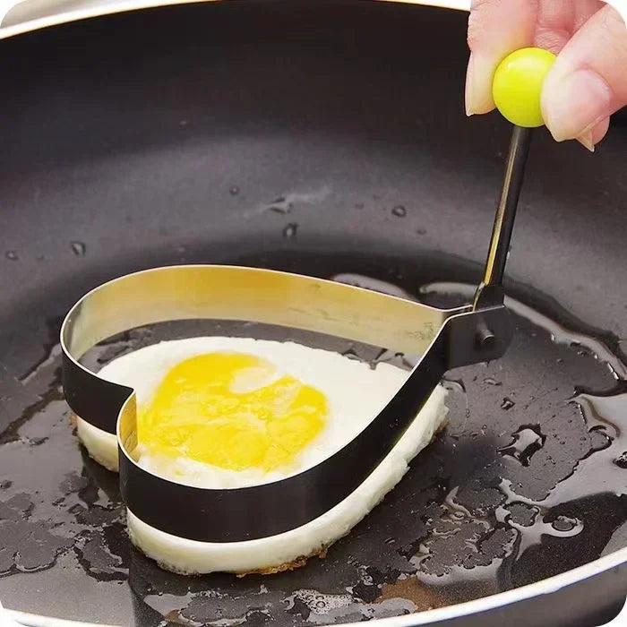 Egg Mold Heart Pancake Maker Breakfast Baking Omelette Rings
