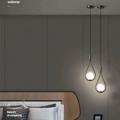 Black Copper Hanging Ceiling Light