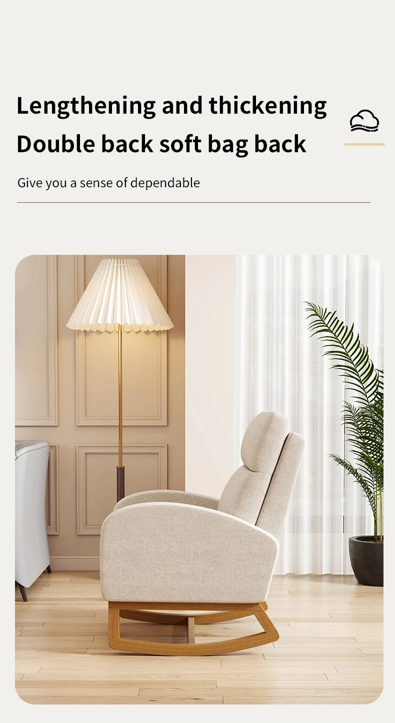 High Back Rocking Accent Chair
