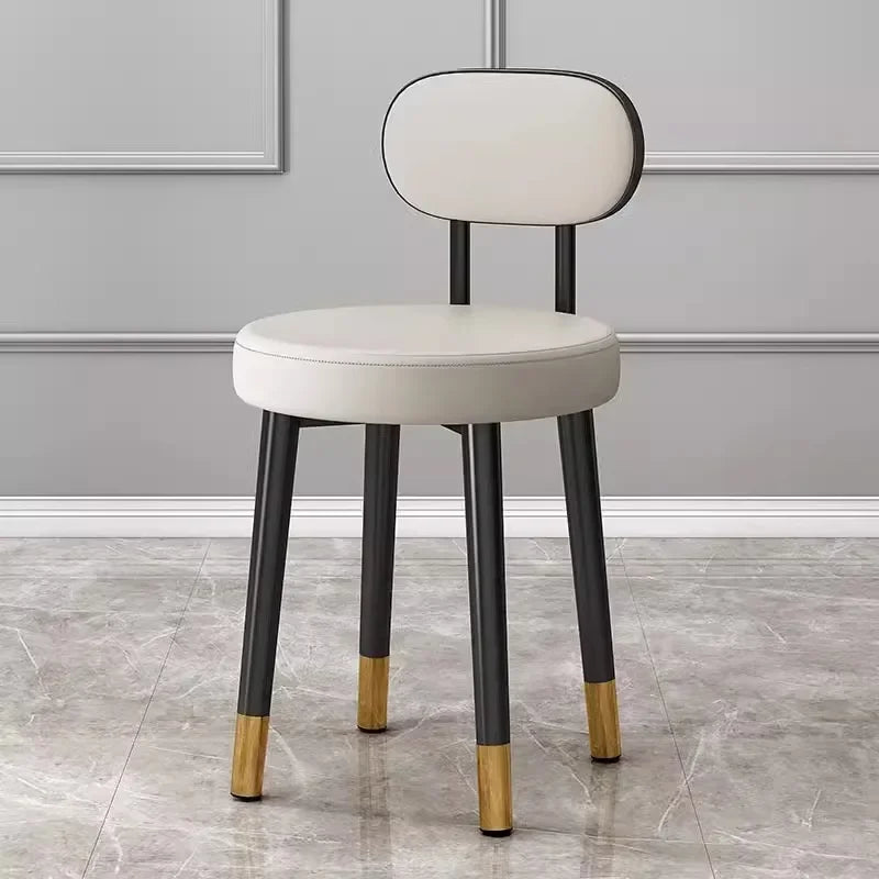 Modern Luxury Dining Chair with Soft Cushion