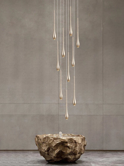 Nordic LED Staircase Pendant Chandelier