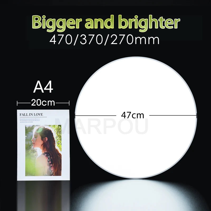 MARPOU Smart LED Ceiling Light with Remote