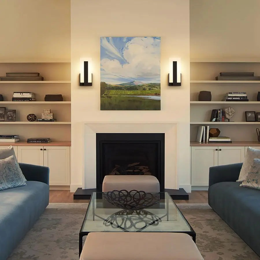Modern LED Wall Sconces Up and Down Set of Two