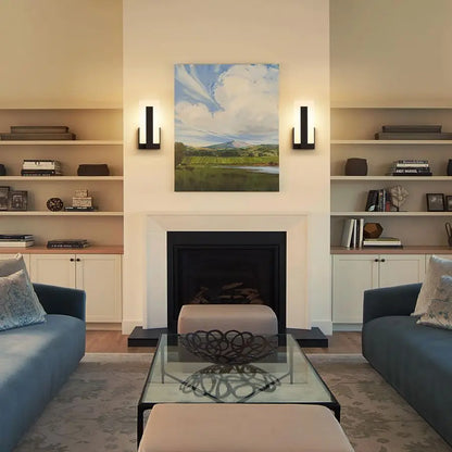 Modern LED Wall Sconces Up and Down Set of Two