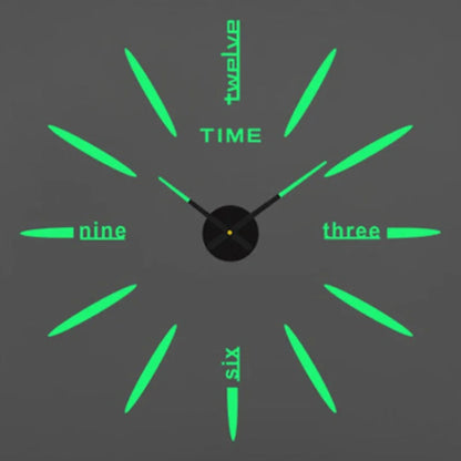 Modern 3D DIY Wall Clock