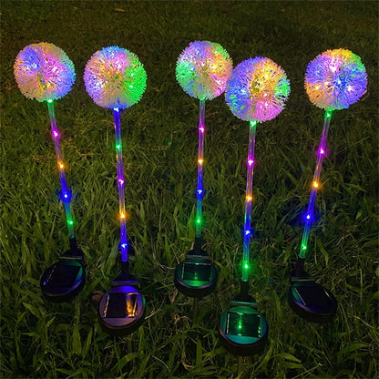 Solar LED Dandelion Garden Light – Outdoor Decor