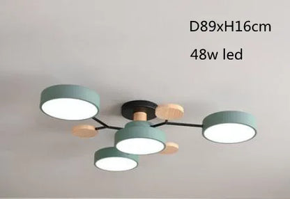3-Color LED Ceiling Light – Modern Style
