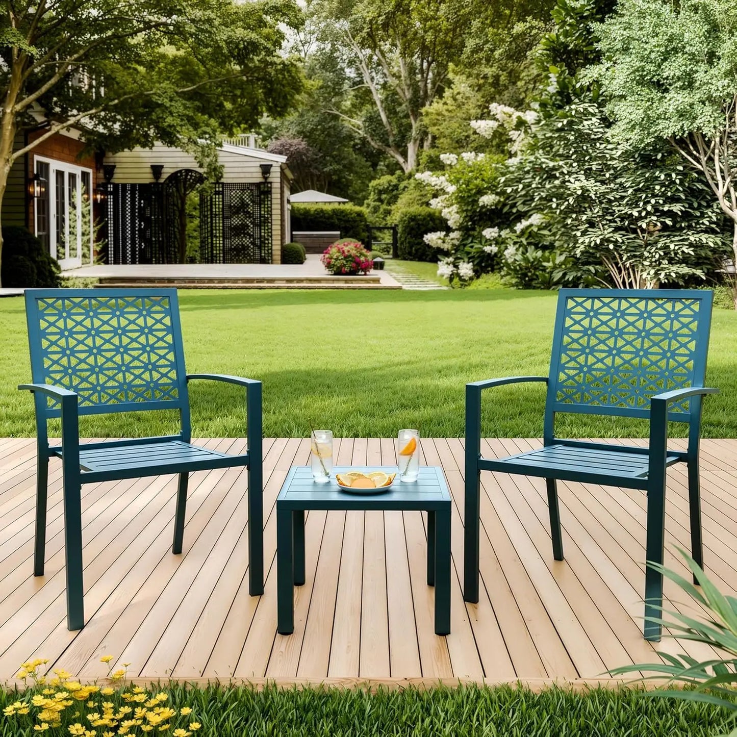 3-Piece Outdoor Patio Bistro Set