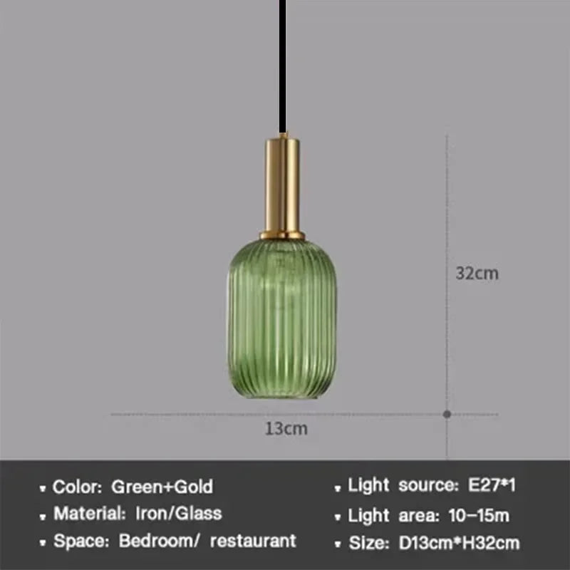 Modern Nordic Glass Pendant Light