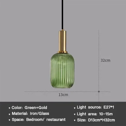 Modern Nordic Glass Pendant Light