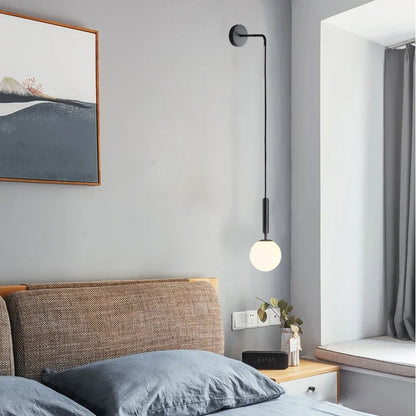 Modern Nordic Glass LED Wall Lamp