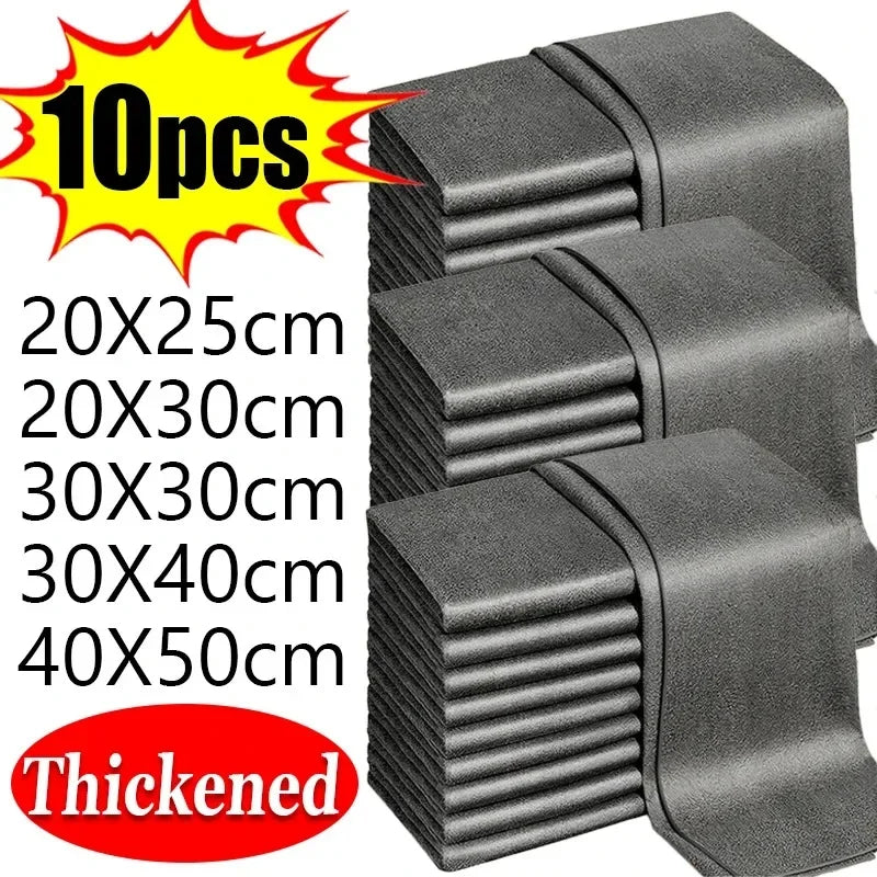 Microfiber Cleaning Towels for Glass & Car