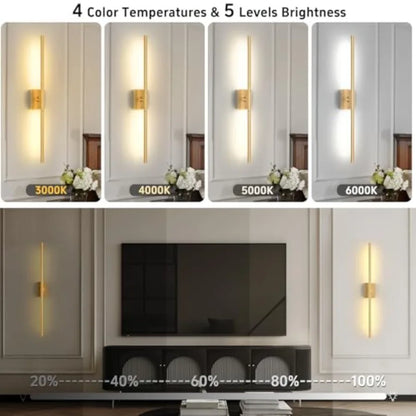 Battery Operated Wall Sconces Set of Two