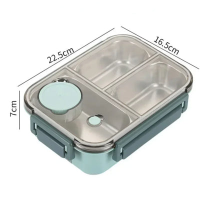 Portable Insulated Stainless Steel Lunch Container