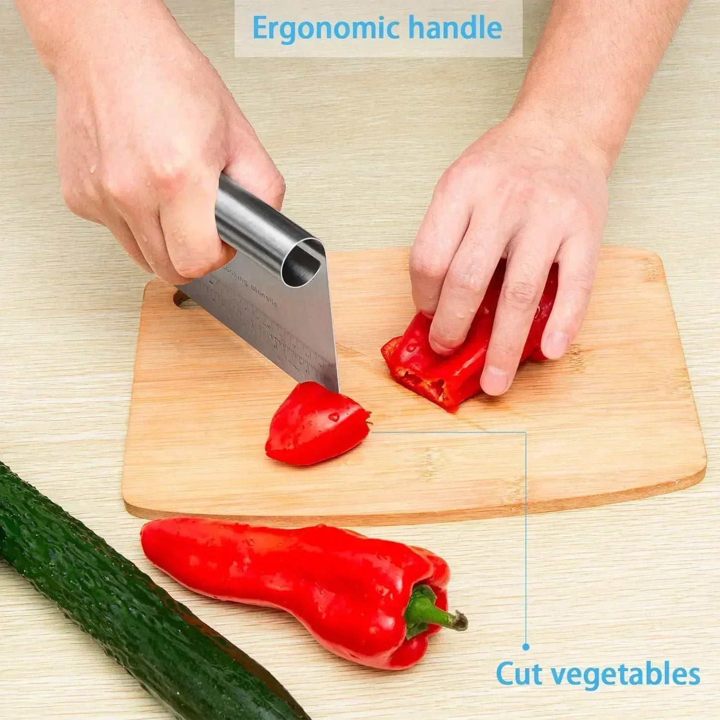Stainless Steel Cake Scraper Pastry Cutters Baking