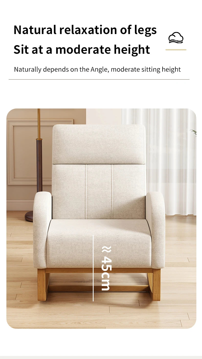 High Back Rocking Accent Chair