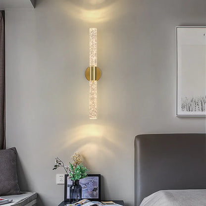 Nordic Crystal Bubble Wall Sconce