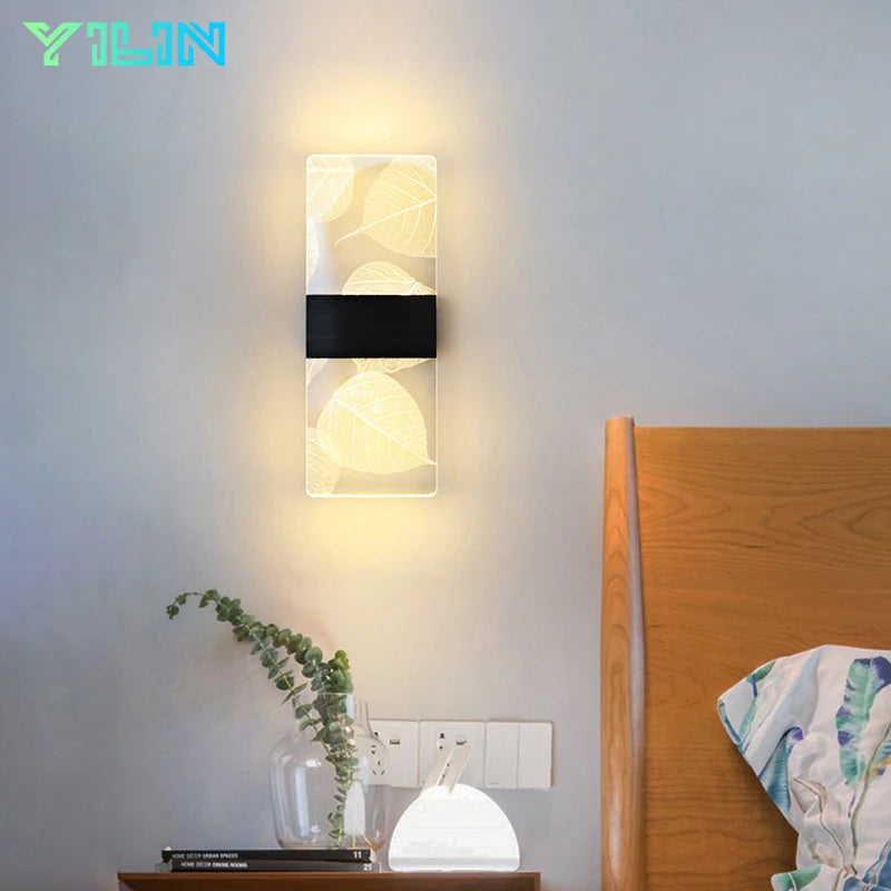Modern Acrylic LED Wall Light 6W