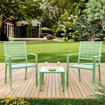 3-Piece Outdoor Patio Bistro Set