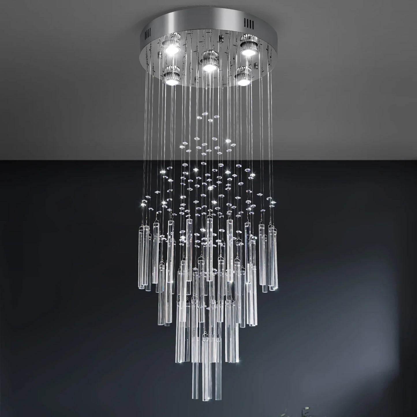 Luxury Crystal LED Pendant Light