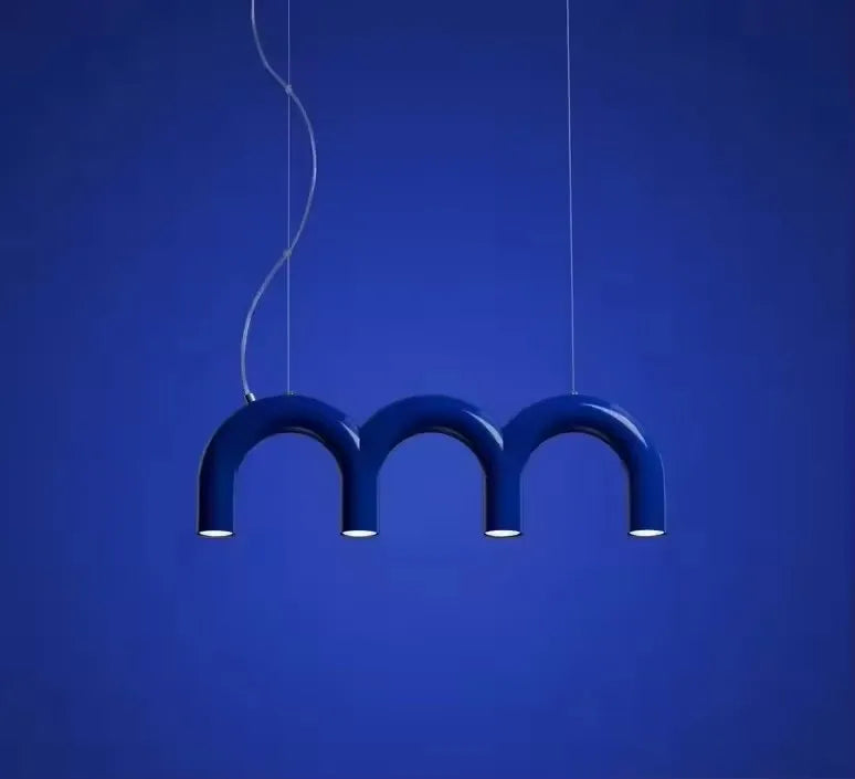 Macaron Arch LED Chandelier Pendant Light