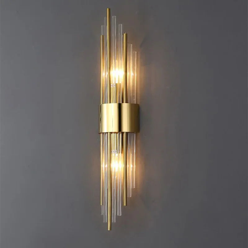Luxury Gold LED Wall Sconce Lamp