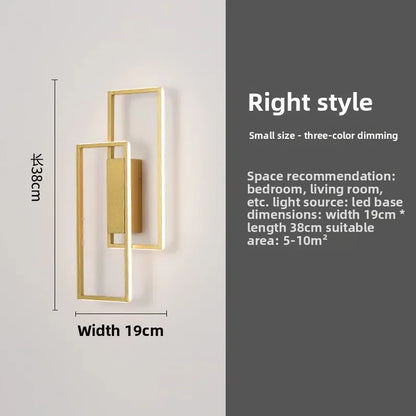 Nordic Long Strip LED Wall Lamp