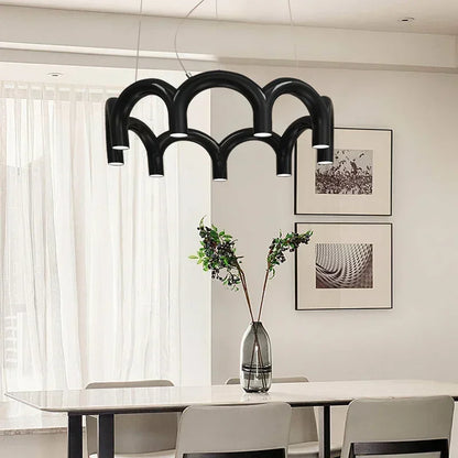 Macaron Arch LED Chandelier Pendant Light