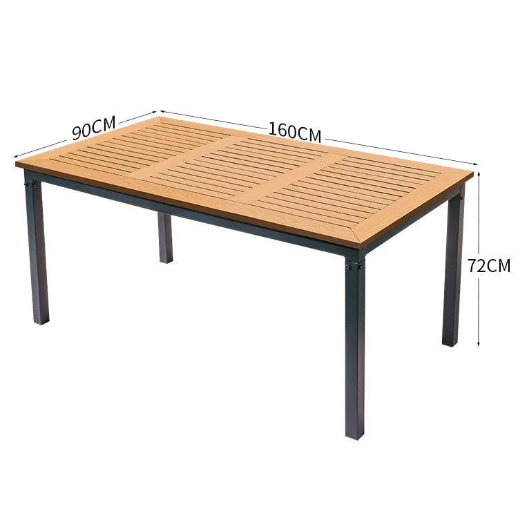Outdoor Patio Dining Table & Chairs Set