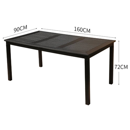 Outdoor Patio Dining Table & Chairs Set