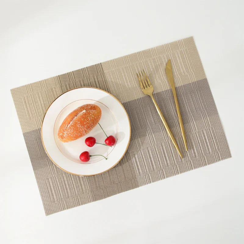 Washable Non-Slip Table Mat Set