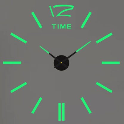 3D DIY Luminous Wall Clock