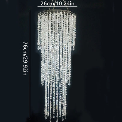Crystal Chandelier Lamp Shade Acrylic Ceiling Light