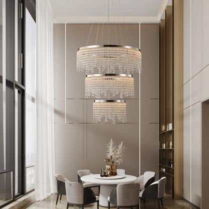 Crystal Chandelier,  Luxury Round Chandelier,