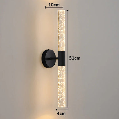 Nordic Crystal Bubble Wall Sconce