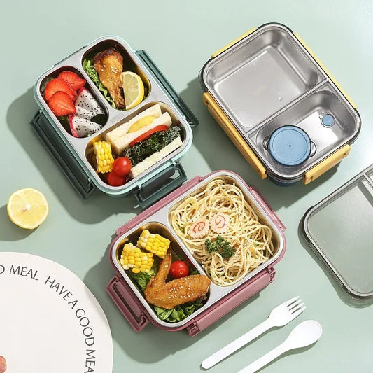 Portable Insulated Stainless Steel Lunch Container