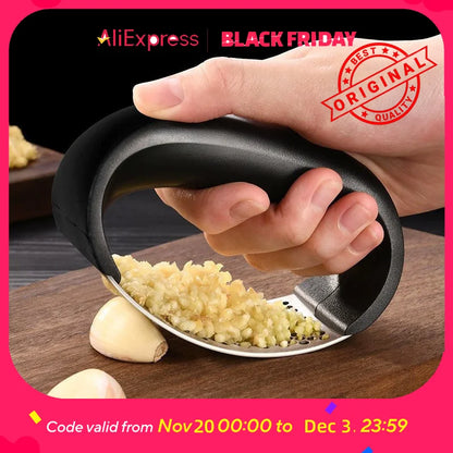 Stainless Steel Garlic Press