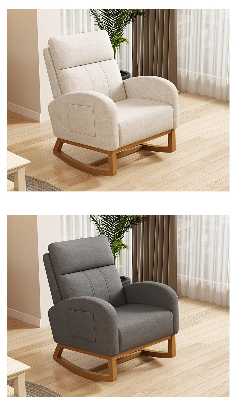 High Back Rocking Accent Chair
