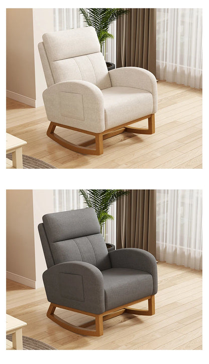High Back Rocking Accent Chair