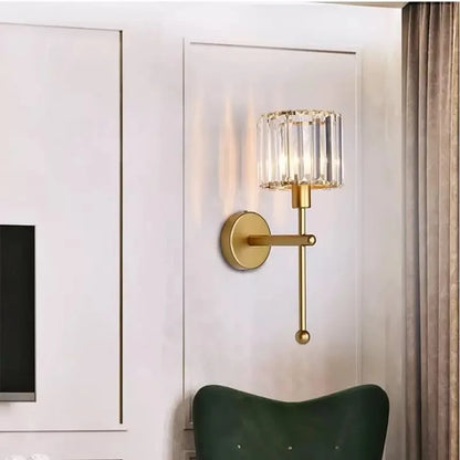 Luxury Crystal Rechargeable LED Wall Light
