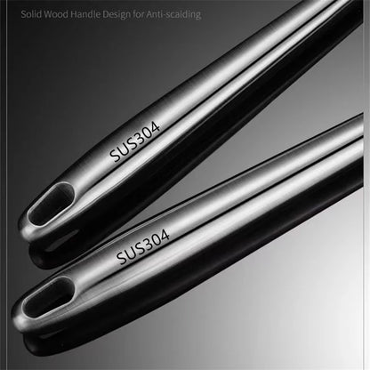 Stainless Steel Wok Spatula & Ladle Set