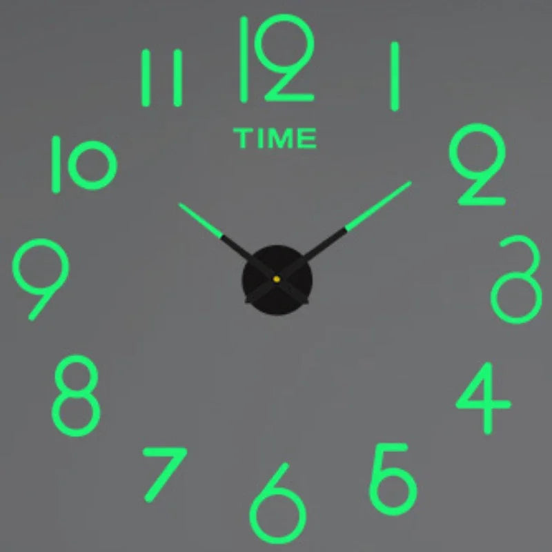 Modern 3D DIY Wall Clock